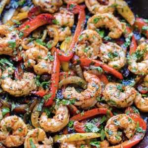 Shrimp Fajitas
